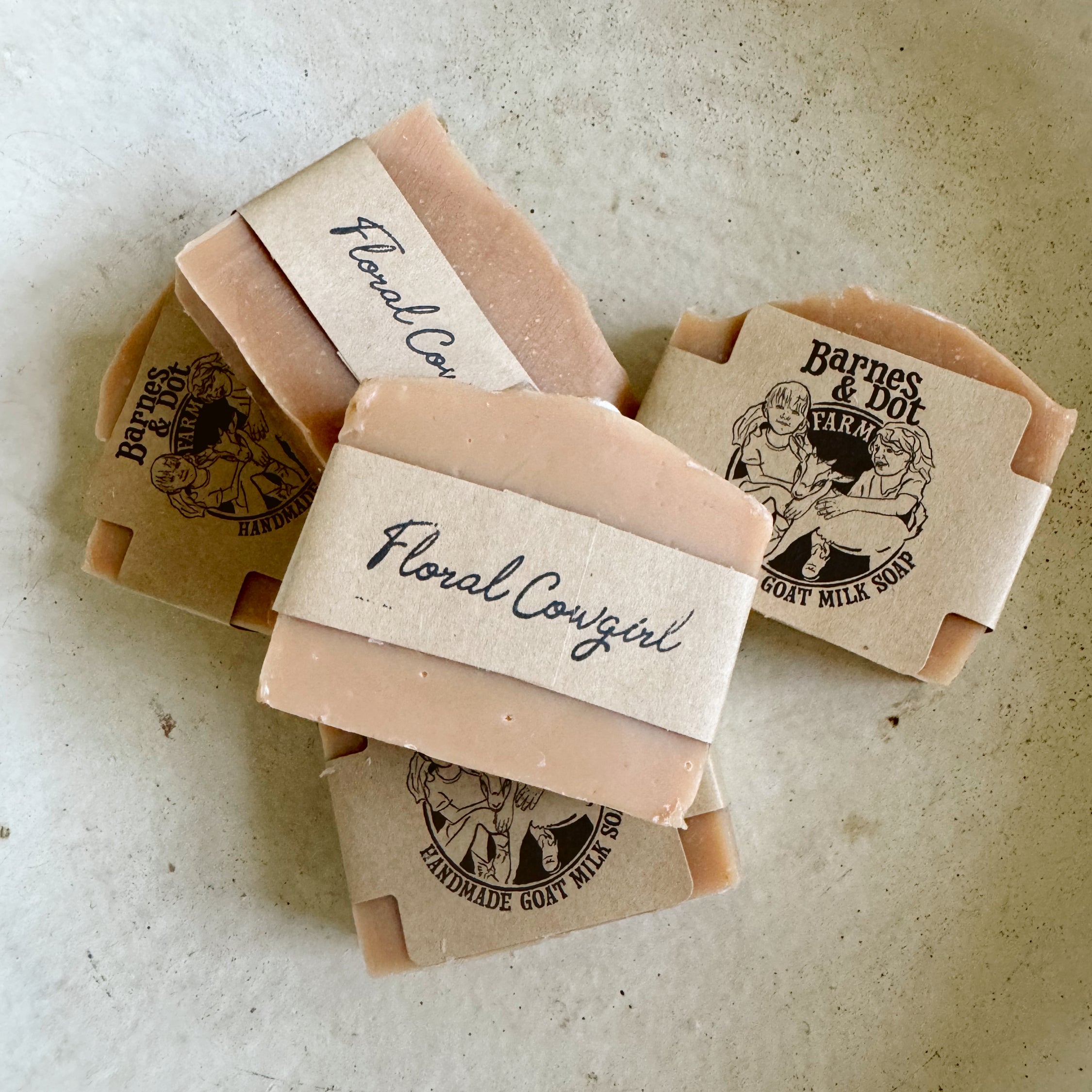 "Floral Cowgirl" Goat Milk Soap
