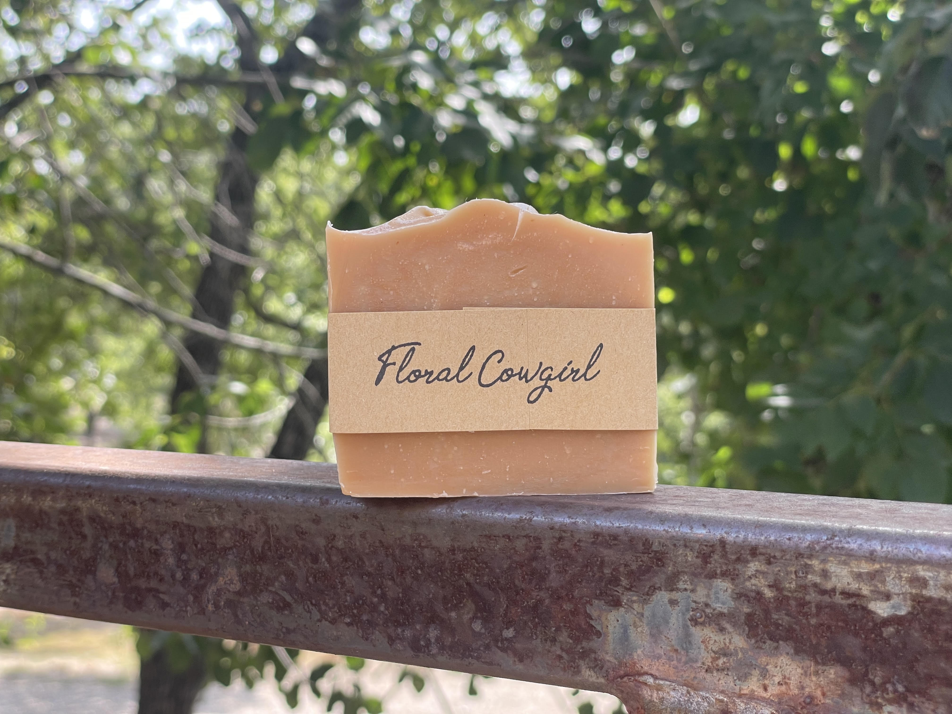 "Floral Cowgirl" Goat Milk Soap