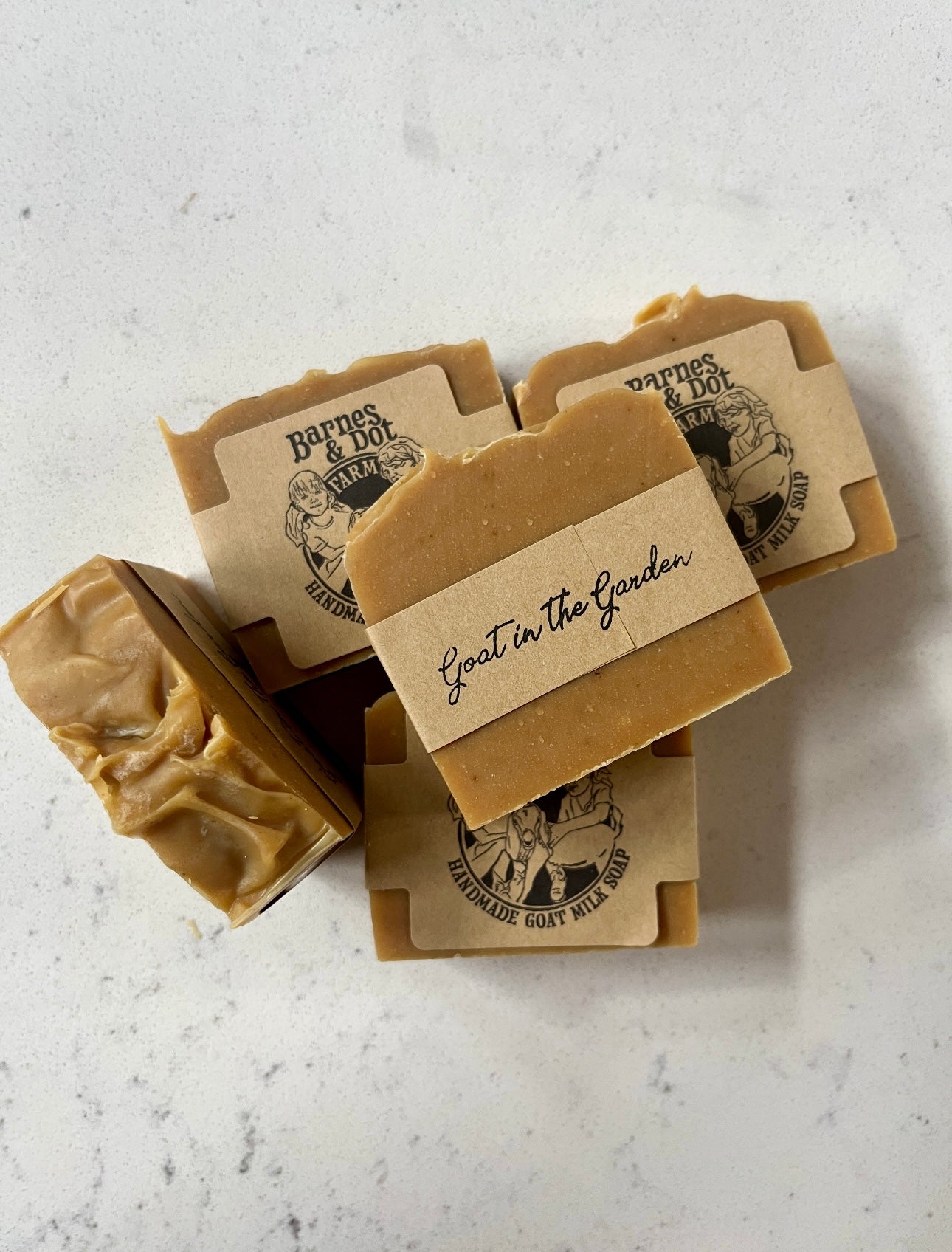 “Goat in the Garden" Goat Milk Soap