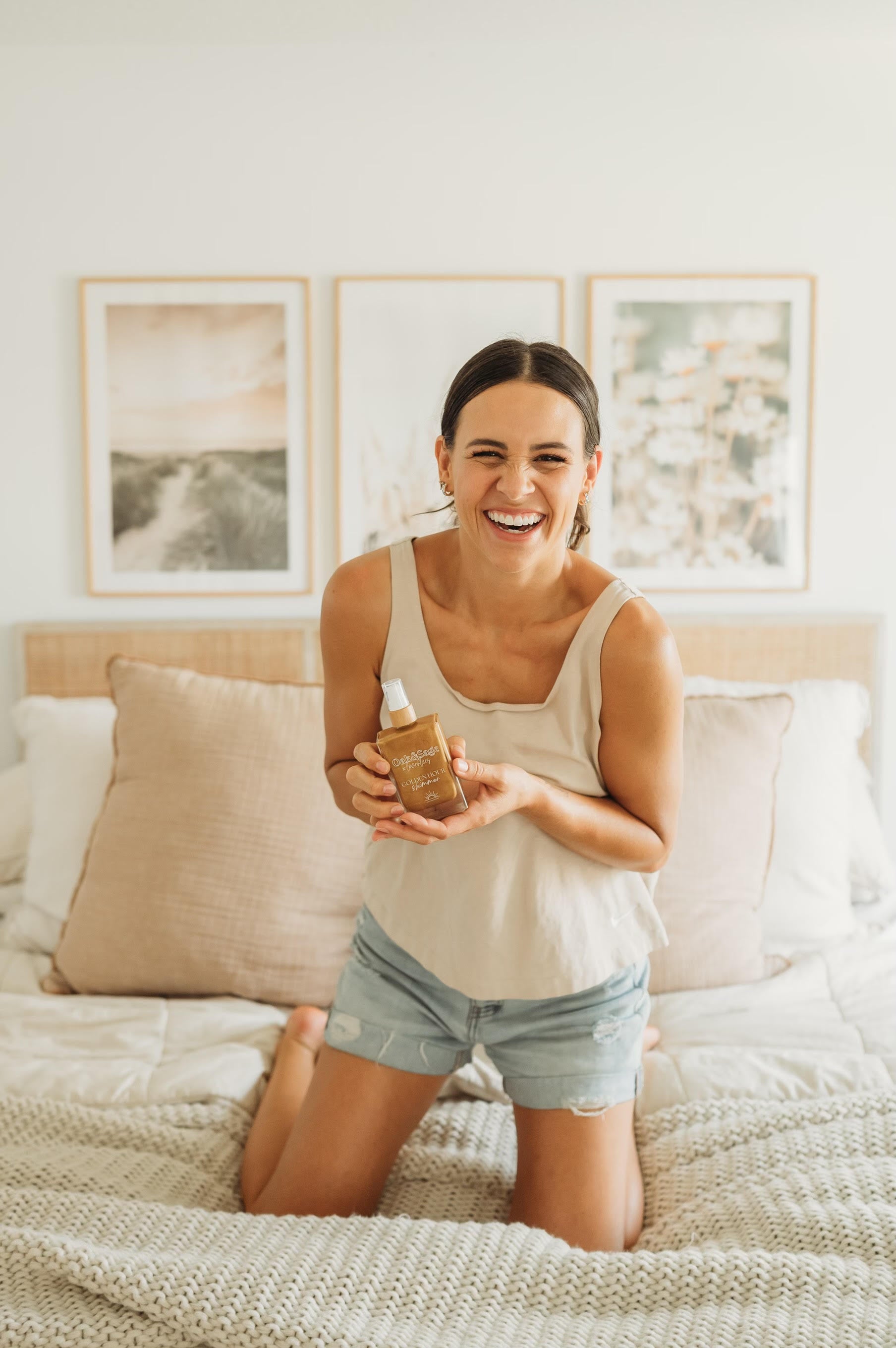 Golden Hour Shimmer with Loverlees