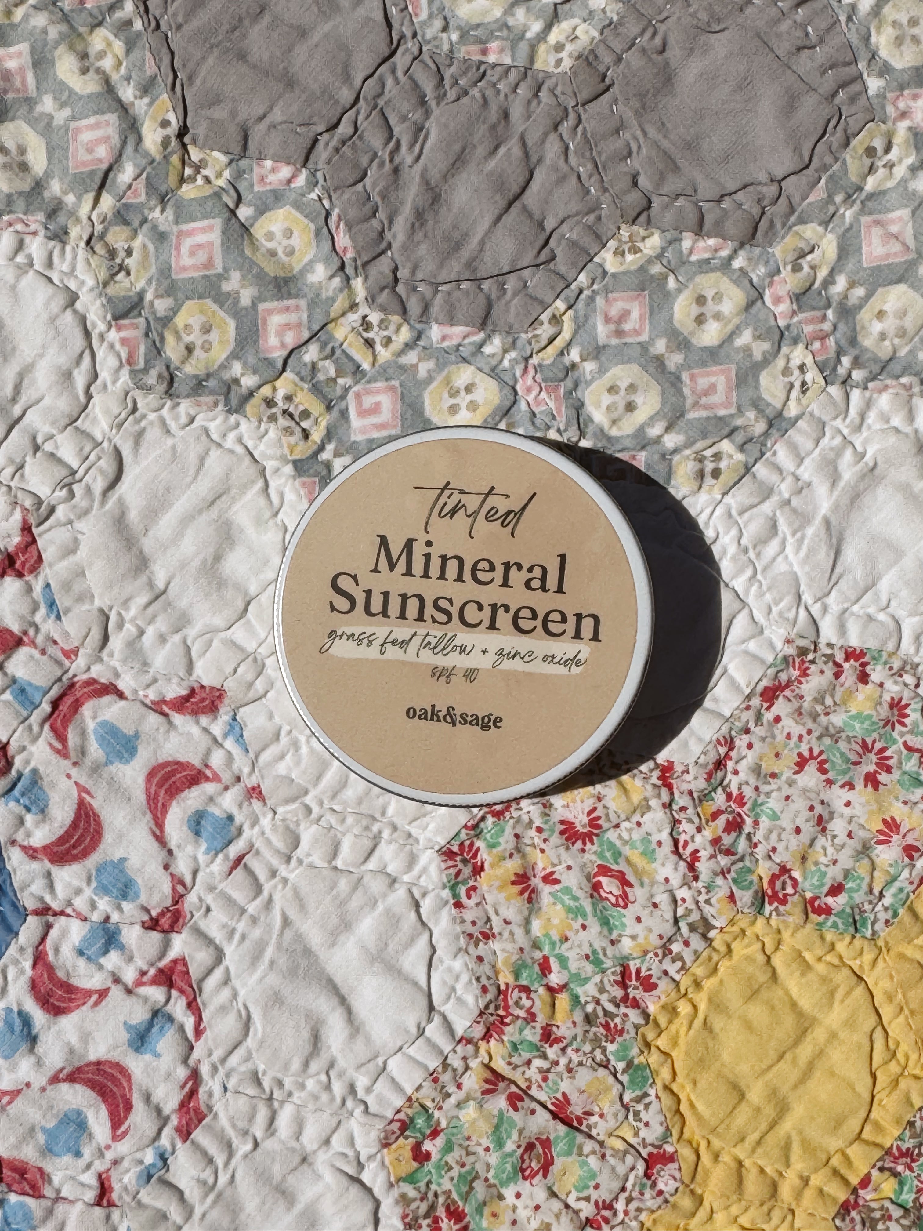 Tinted Mineral Sunscreen